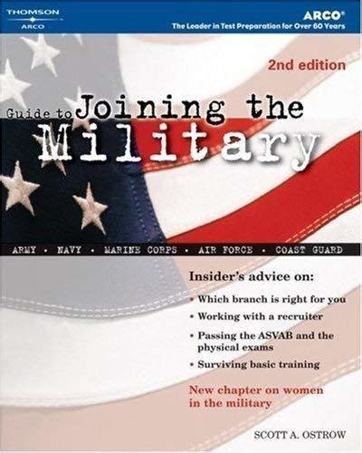 guide to joining the military 2nd ed arco guide to joining the Reader